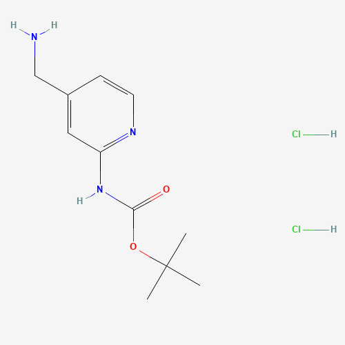tert-butyl N-[4-(aminomethyl)pyridin-2-yl]carbamate;dihydrochloride (CAS: 1226776-85-7) - Related Chemical Product