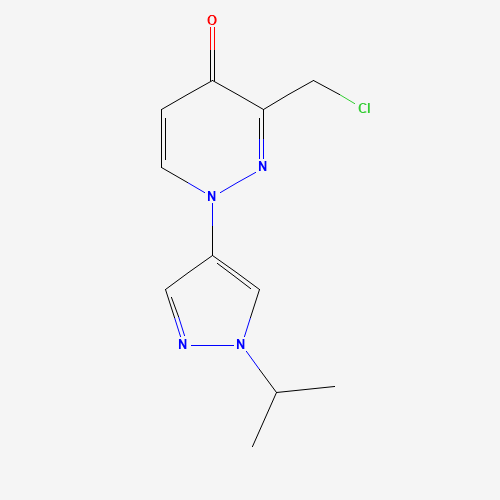 3-(chloromethyl)-1-(1-propan-2-ylpyrazol-4-yl)pyridazin-4-one (CAS: 1314389-49-5) - Related Chemical Product