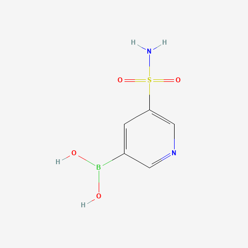 (5-sulfamoylpyridin-3-yl)boronic acid (CAS: 951233-61-7) - Related Chemical Product