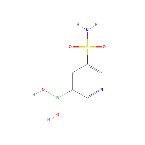 (5-sulfamoylpyridin-3-yl)boronic acid (CAS: 951233-61-7) - Related Chemical Product