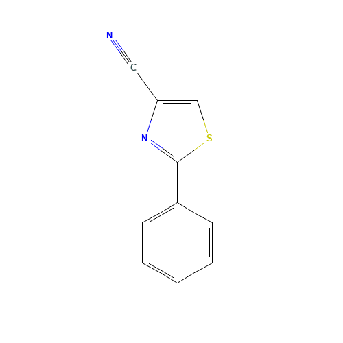 2-phenyl-1,3-thiazole-4-carbonitrile (CAS: 7113-05-5) - Related Chemical Product