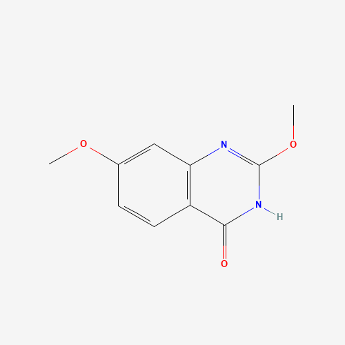 2,7-dimethoxy-1H-quinazolin-4-one (CAS: 1409950-39-5) - Chemical Structure and Molecular Formula 