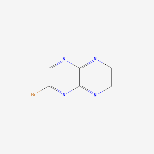 3-bromopyrazino[2,3-b]pyrazine (CAS: 882856-62-4) - Chemical Structure and Molecular Formula 
