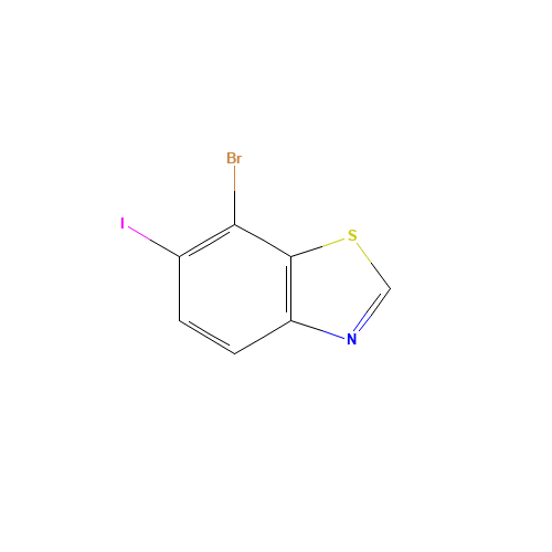 7-bromo-6-iodo-1,3-benzothiazole (CAS: 1326714-61-7) - Related Chemical Product