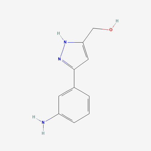 [3-(3-aminophenyl)-1H-pyrazol-5-yl]methanol (CAS: 1238873-41-0) - Related Chemical Product