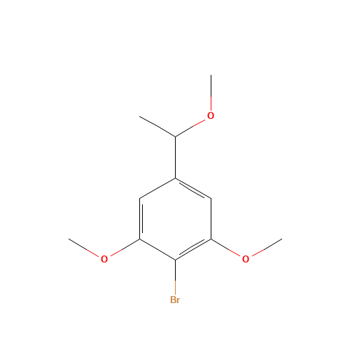 2-bromo-1,3-dimethoxy-5-(1-methoxyethyl)benzene (CAS: 1290127-71-7) - Related Chemical Product