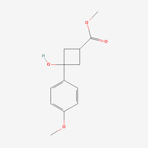 methyl 3-hydroxy-3-(4-methoxyphenyl)cyclobutane-1-carboxylate (CAS: 1374134-31-2) - Related Chemical Product