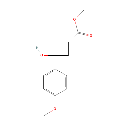 methyl 3-hydroxy-3-(4-methoxyphenyl)cyclobutane-1-carboxylate (CAS: 1374134-31-2) - Related Chemical Product