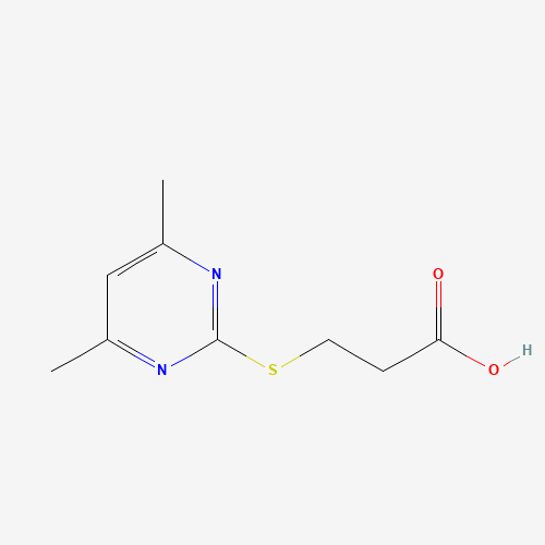 3-(4,6-dimethylpyrimidin-2-yl)sulfanylpropanoic acid (CAS: 247225-29-2) - Related Chemical Product