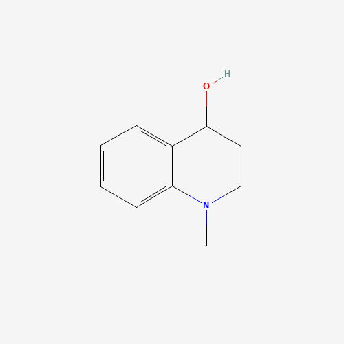 1-methyl-3,4-dihydro-2H-quinolin-4-ol (CAS: 24206-53-9) - Chemical Structure and Molecular Formula 