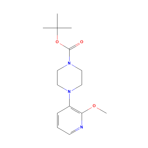 tert-butyl 4-(2-methoxypyridin-3-yl)piperazine-1-carboxylate (CAS: 1121596-59-5) - Related Chemical Product