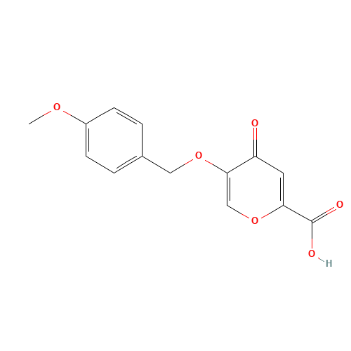 5-[(4-methoxyphenyl)methoxy]-4-oxopyran-2-carboxylic acid (CAS: 108352-97-2) - Related Chemical Product