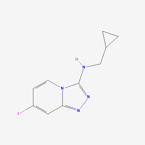 N-(cyclopropylmethyl)-7-iodo-[1,2,4]triazolo[4,3-a]pyridin-3-amine (CAS: 1057393-53-9) - Related Chemical Product