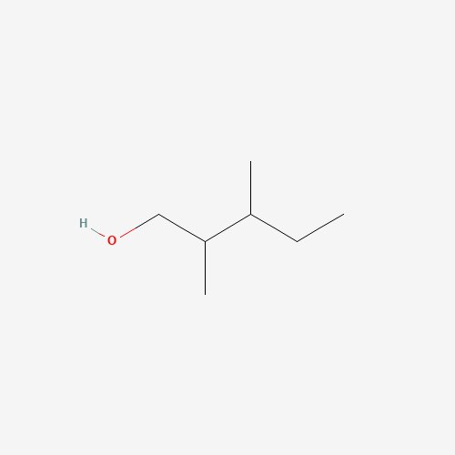 2,3-dimethylpentan-1-ol (CAS: 10143-23-4) - Chemical Structure and Molecular Formula 