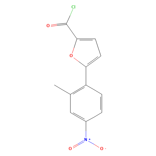 5-(2-methyl-4-nitrophenyl)furan-2-carbonyl chloride (CAS: 381178-60-5) - Related Chemical Product