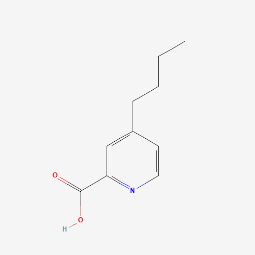 4-butylpyridine-2-carboxylic acid (CAS: 83282-39-7) - Chemical Structure and Molecular Formula 