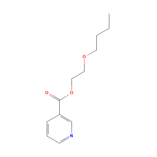 2-butoxyethyl pyridine-3-carboxylate (CAS: 13912-80-6) - Related Chemical Product