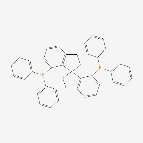 (4'-diphenylphosphanyl-3,3'-spirobi[1,2-dihydroindene]-4-yl)-diphenylphosphane (CAS: 528521-86-0) - Related Chemical Product