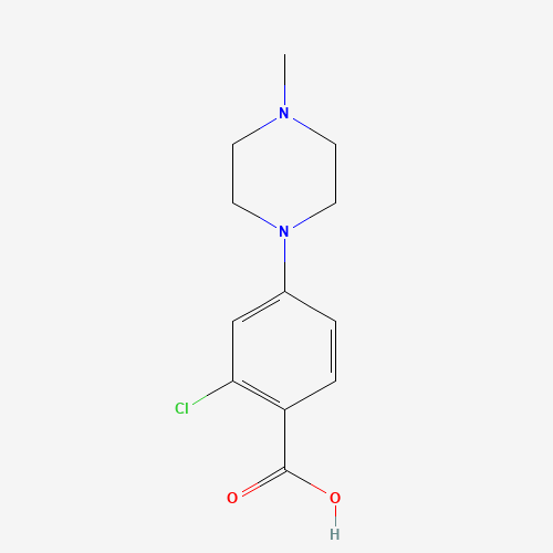 2-chloro-4-(4-methylpiperazin-1-yl)benzoic acid (CAS: 1092770-25-6) - Related Chemical Product