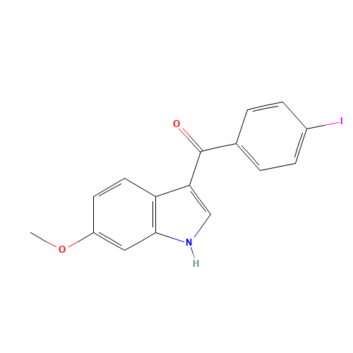 (4-iodophenyl)-(6-methoxy-1H-indol-3-yl)methanone (CAS: 1390645-04-1) - Related Chemical Product