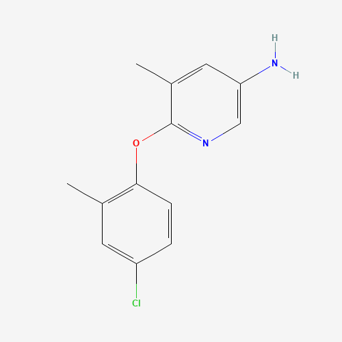 6-(4-chloro-2-methylphenoxy)-5-methylpyridin-3-amine (CAS: 224187-08-0) - Related Chemical Product
