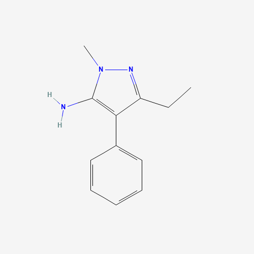5-ethyl-2-methyl-4-phenylpyrazol-3-amine (CAS: 890014-40-1) - Related Chemical Product