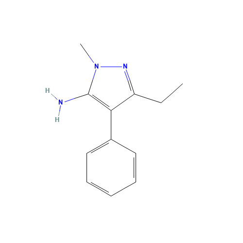 5-ethyl-2-methyl-4-phenylpyrazol-3-amine (CAS: 890014-40-1) - Related Chemical Product