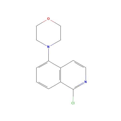 4-(1-chloroisoquinolin-5-yl)morpholine (CAS: 630423-24-4) - Related Chemical Product