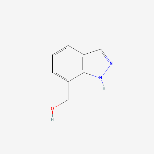 1H-indazol-7-ylmethanol (CAS: 1092961-09-5) - Chemical Structure and Molecular Formula 