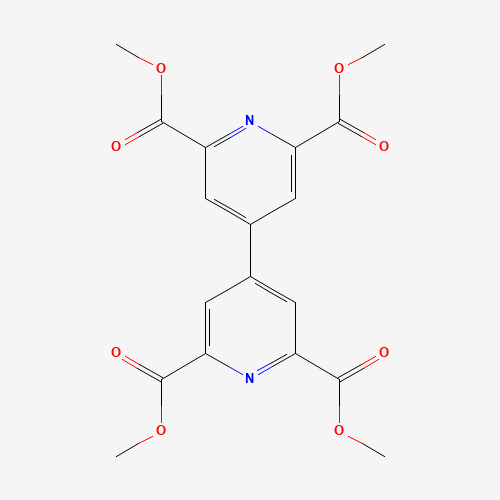 dimethyl 4-[2,6-bis(methoxycarbonyl)pyridin-4-yl]pyridine-2,6-dicarboxylate (CAS: 124558-62-9) - Related Chemical Product