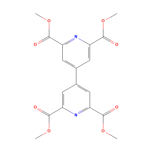 dimethyl 4-[2,6-bis(methoxycarbonyl)pyridin-4-yl]pyridine-2,6-dicarboxylate (CAS: 124558-62-9) - Related Chemical Product