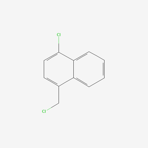 1-chloro-4-(chloromethyl)naphthalene (CAS: 50265-01-5) - Chemical Structure and Molecular Formula 