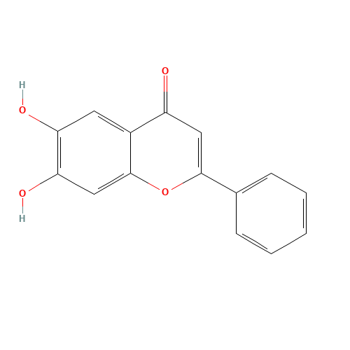 6,7-dihydroxy-2-phenylchromen-4-one (CAS: 38183-04-9) - Related Chemical Product