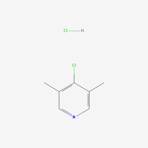 4-chloro-3,5-dimethylpyridine (CAS: 19524-10-8) - Chemical Structure and Molecular Formula 