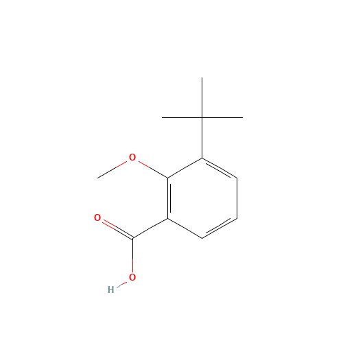 3-tert-butyl-2-methoxybenzoic acid (CAS: 60772-81-8) - Related Chemical Product