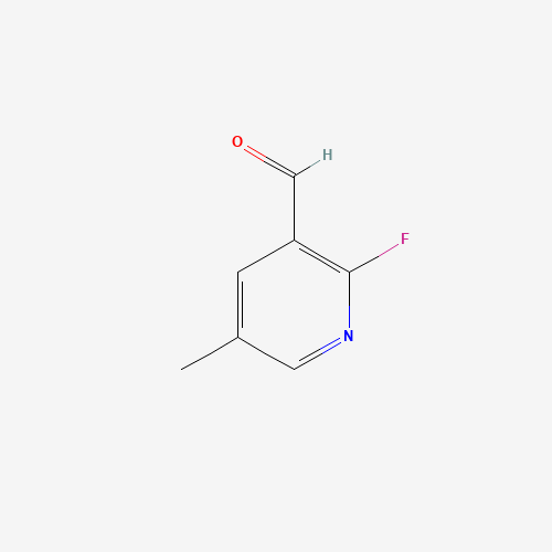 2-fluoro-5-methylpyridine-3-carbaldehyde (CAS: 1160993-95-2) - Chemical Structure and Molecular Formula 