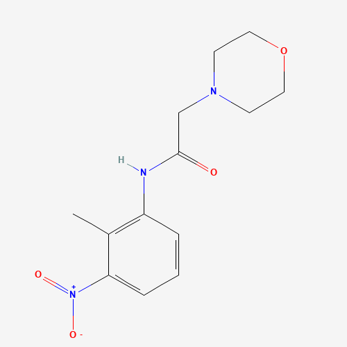 N-(2-methyl-3-nitrophenyl)-2-morpholin-4-ylacetamide (CAS: 1110718-82-5) - Related Chemical Product