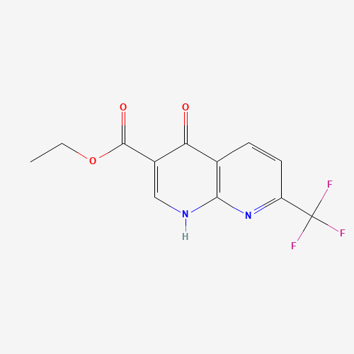 ethyl 4-oxo-7-(trifluoromethyl)-1H-1,8-naphthyridine-3-carboxylate (CAS: 151099-11-5) - Related Chemical Product