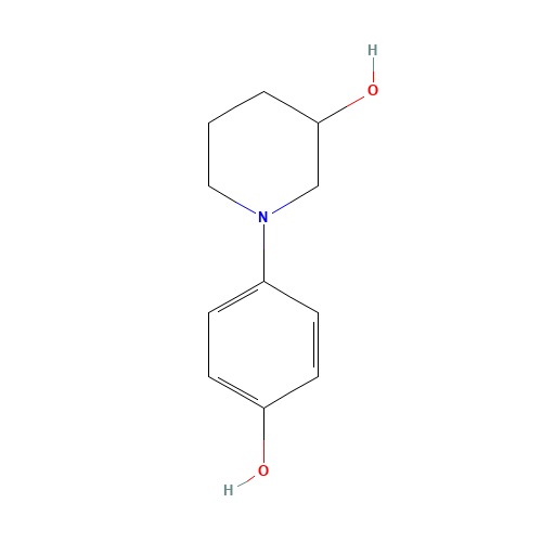 1-(4-hydroxyphenyl)piperidin-3-ol (CAS: 39104-02-4) - Related Chemical Product