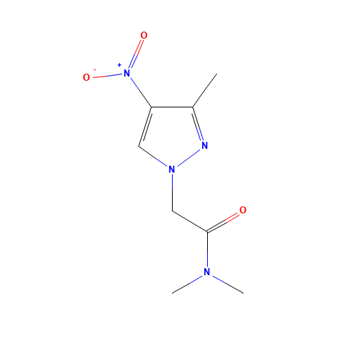 N,N-dimethyl-2-(3-methyl-4-nitropyrazol-1-yl)acetamide (CAS: 1257553-50-6) - Related Chemical Product