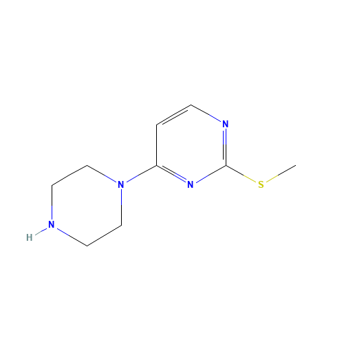 2-methylsulfanyl-4-piperazin-1-ylpyrimidine (CAS: 1174207-76-1) - Related Chemical Product