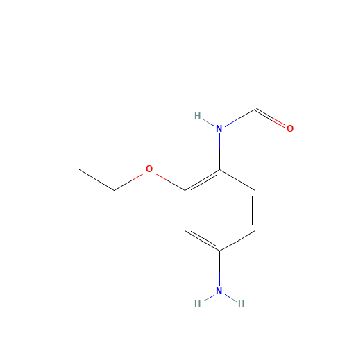 N-(4-amino-2-ethoxyphenyl)acetamide (CAS: 848655-78-7) - Chemical Structure and Molecular Formula 