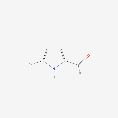 5-fluoro-1H-pyrrole-2-carbaldehyde (CAS: 156395-08-3) - Chemical Structure and Molecular Formula 