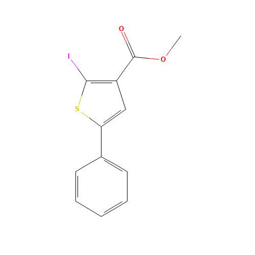 methyl 2-iodo-5-phenylthiophene-3-carboxylate (CAS: 923010-50-8) - Related Chemical Product