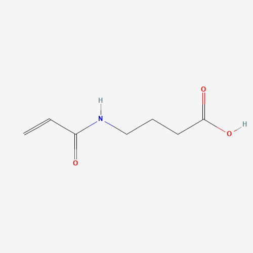 4-(prop-2-enoylamino)butanoic acid (CAS: 53370-87-9) - Chemical Structure and Molecular Formula 