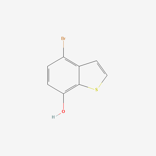 4-bromo-1-benzothiophen-7-ol (CAS: 1191900-64-7) - Chemical Structure and Molecular Formula 