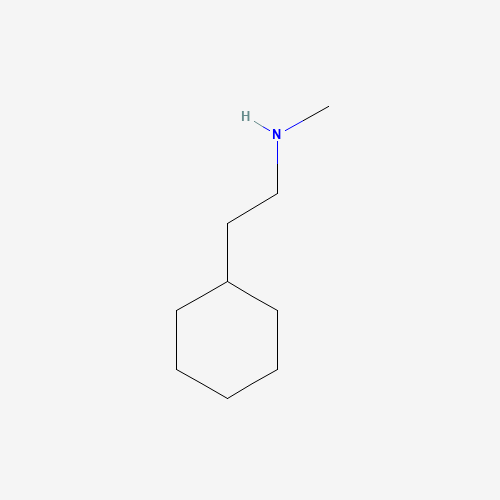 2-cyclohexyl-N-methylethanamine (CAS: 62141-38-2) - Chemical Structure and Molecular Formula 