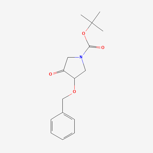 tert-butyl 3-oxo-4-phenylmethoxypyrrolidine-1-carboxylate (CAS: 1610714-51-6) - Related Chemical Product