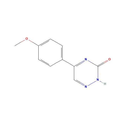 5-(4-methoxyphenyl)-2H-1,2,4-triazin-3-one (CAS: 113913-32-9) - Related Chemical Product