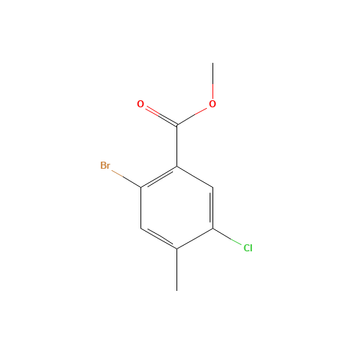 methyl 2-bromo-5-chloro-4-methylbenzoate (CAS: 1061314-02-0) - Related Chemical Product